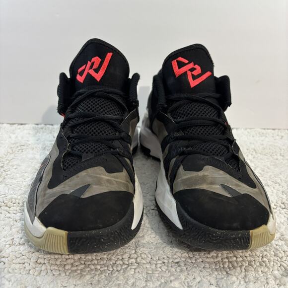 NIKE AIR JORDAN ONE TAKE 3 BLACK-BRIGHT CRIMSON-WHITE SZ 8 (DC7701-001) - Picture 2 of 14